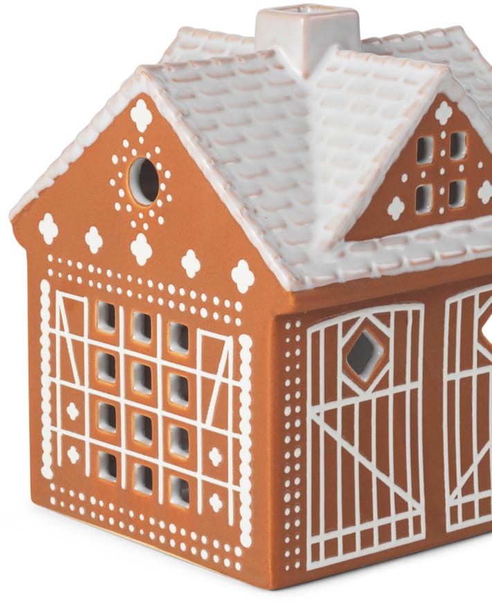 Gingerbread lyshus , Christmas Barn 11,5 cm Kähler