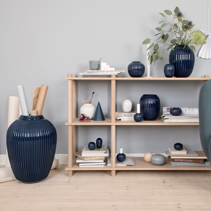 Hammershøi vase liten, indigo Kähler