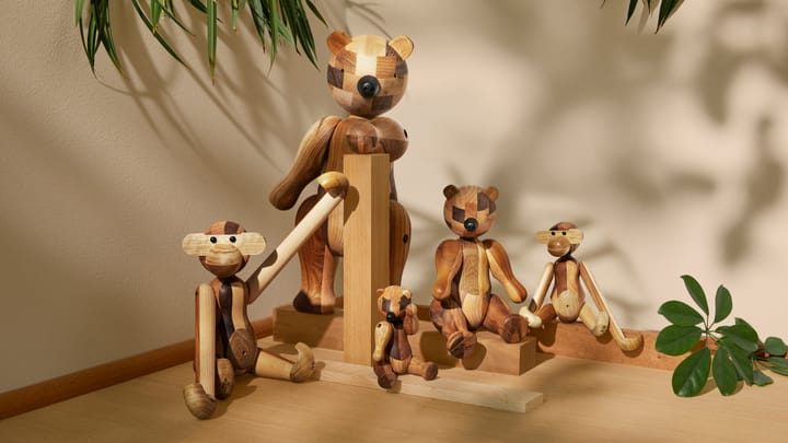 Kay Bojesen ape jubileumsutgave mixed wood, Liten Kay Bojesen Denmark