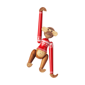 Kay Bojesen mini ape Christmas Jumper 2024 - Teak-Limba - Kay Bojesen Denmark