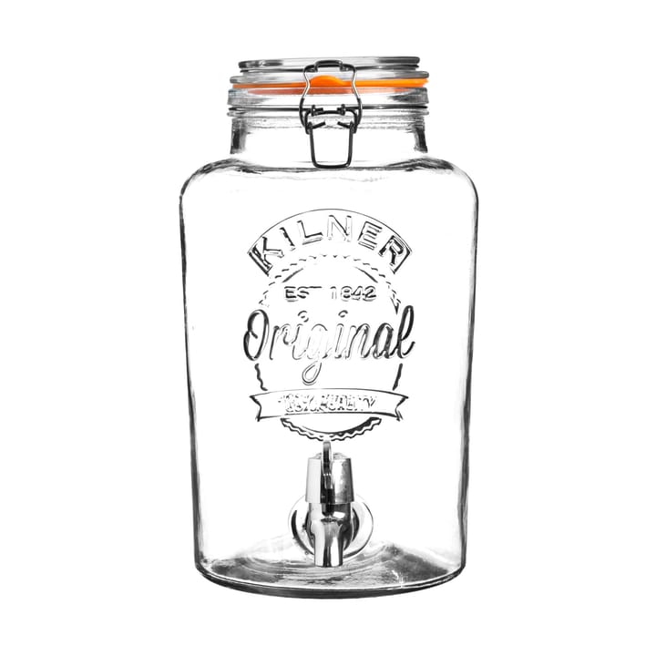 Kilner glassbeholder med tappekran 5 l - Transparent - Kilner