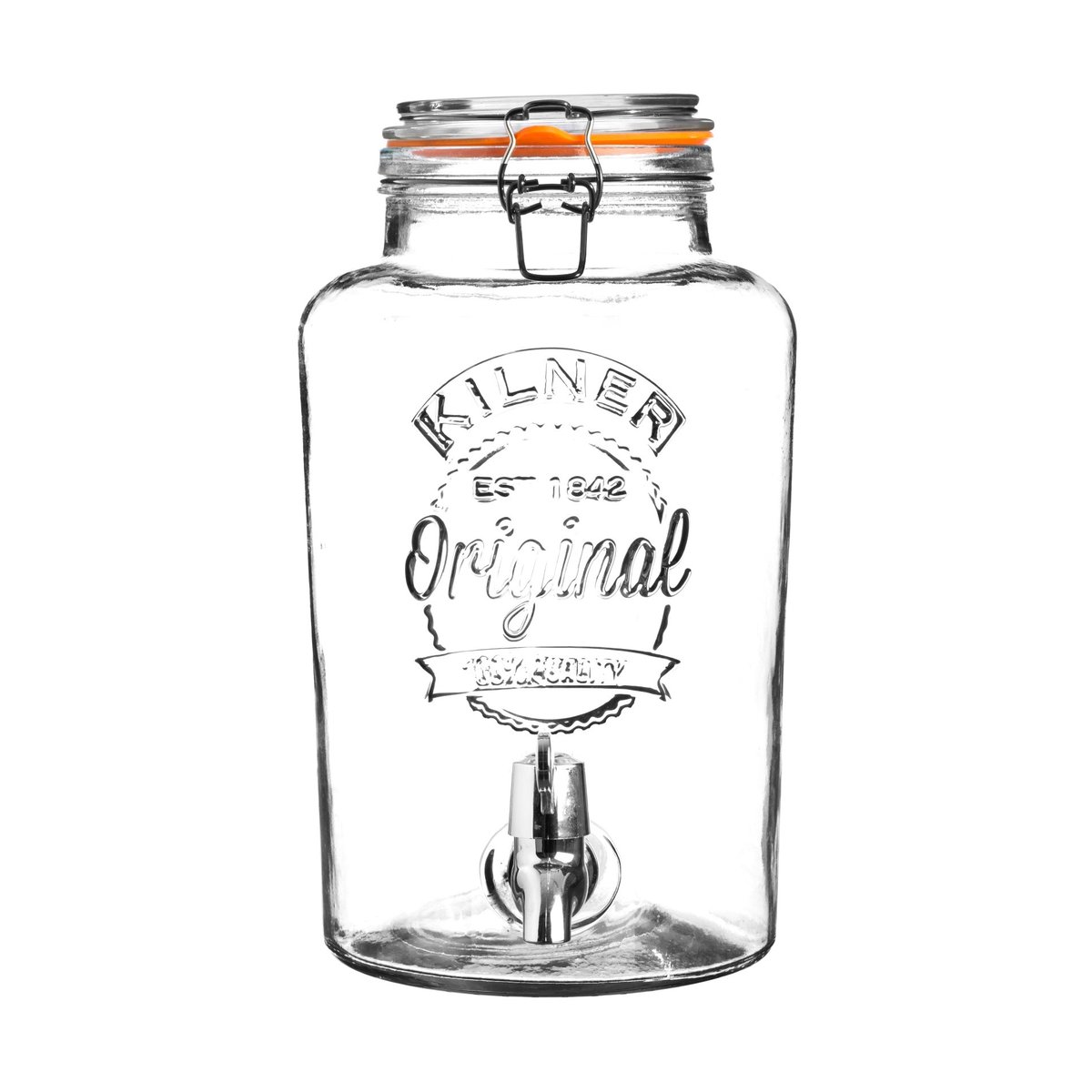 Kilner Kilner glassbeholder med tappekran 5 l Transparent