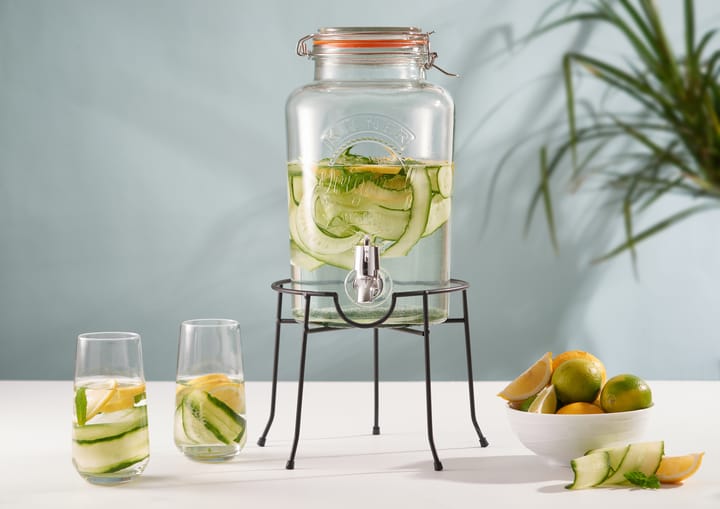 Kilner glassbeholder med tappekran 5 l, Transparent Kilner