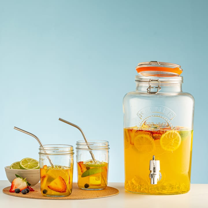 Kilner glassbeholder med tappekran 5 l, Transparent Kilner