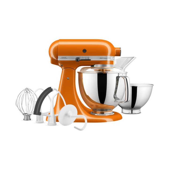 Artisan 5KSM175 kjøkkenmaskin med ekstra tilbehør 4,8 L, Honey KitchenAid