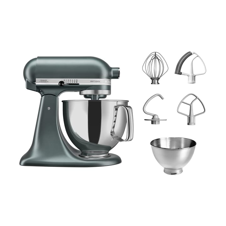 Artisan 5KSM175 kjøkkenmaskin med ekstra tilbehør 4,8 L, Juniper KitchenAid