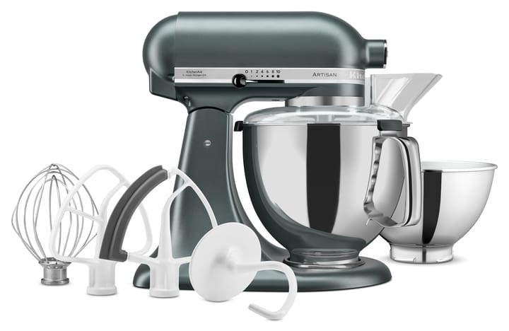 Artisan 5KSM175 kjøkkenmaskin med ekstra tilbehør 4,8 L, Juniper KitchenAid