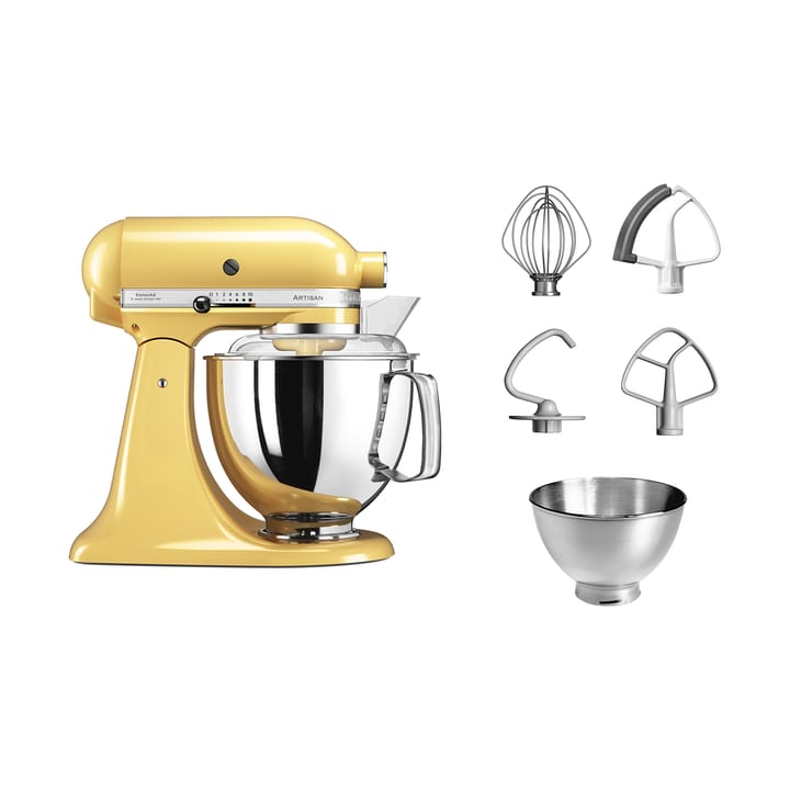 Artisan 5KSM175 kjøkkenmaskin med ekstra tilbehør 4,8 L - Majestic yellow - KitchenAid