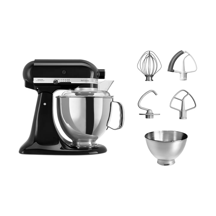 Artisan 5KSM175 kjøkkenmaskin med ekstra tilbehør 4,8 L, Onyx black KitchenAid