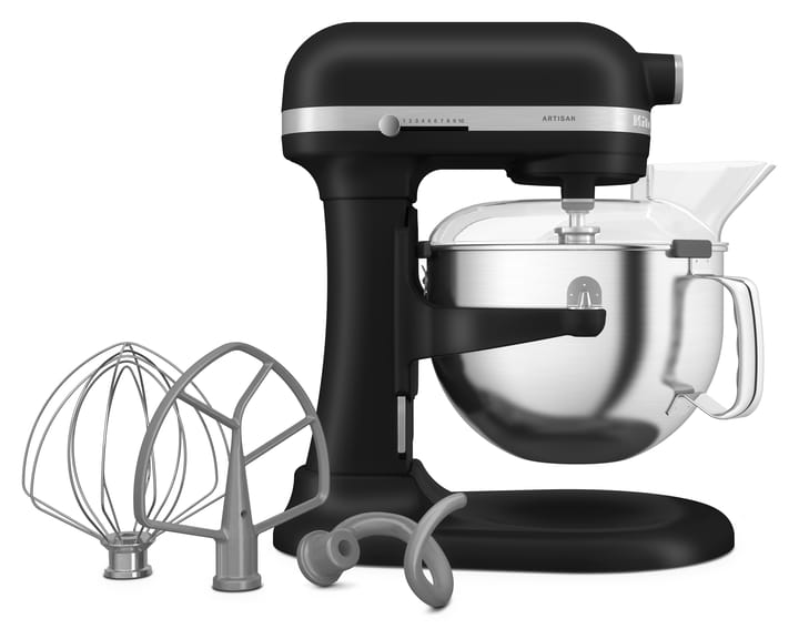 Artisan kjøkkenmaskin med løftearm 5,6 L, Black matte KitchenAid