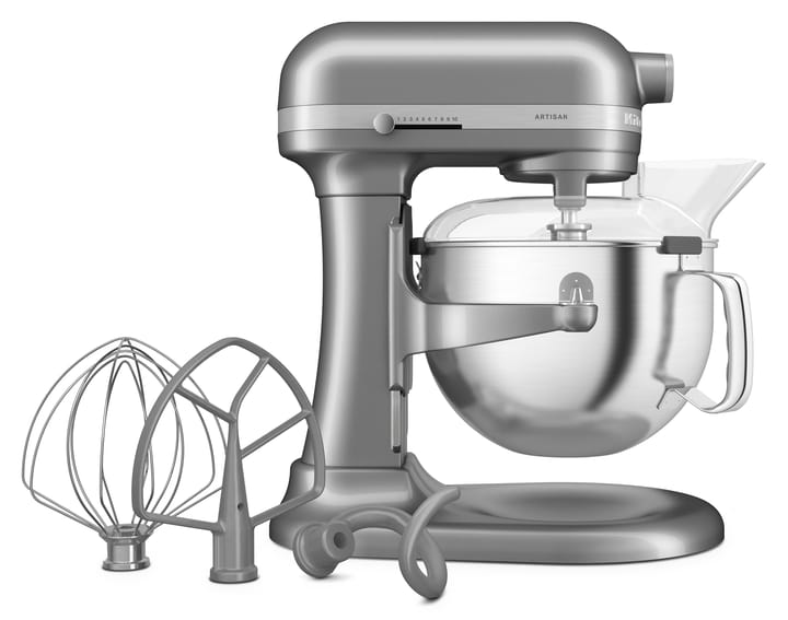 Artisan kjøkkenmaskin med løftearm 5,6 L, Contour silver KitchenAid