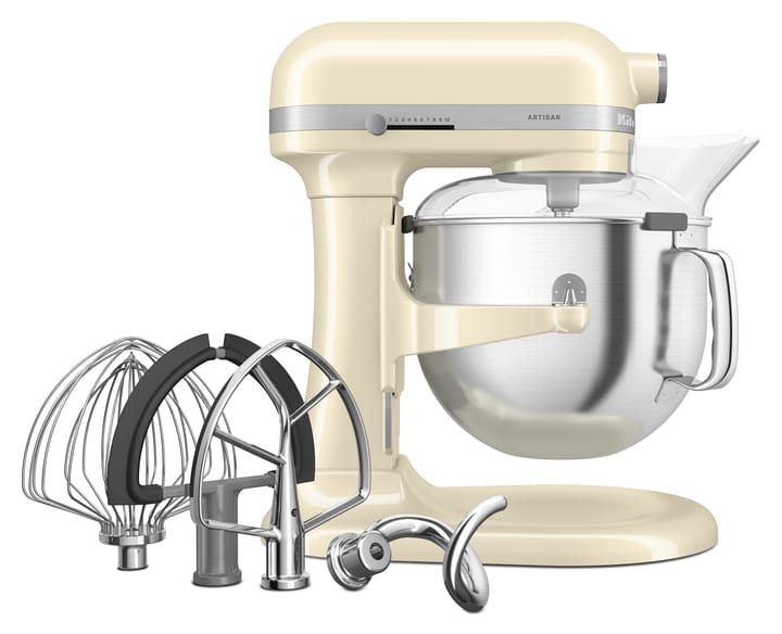 Artisan kjøkkenmaskin med løftearm 6,6 L, Almond cream KitchenAid