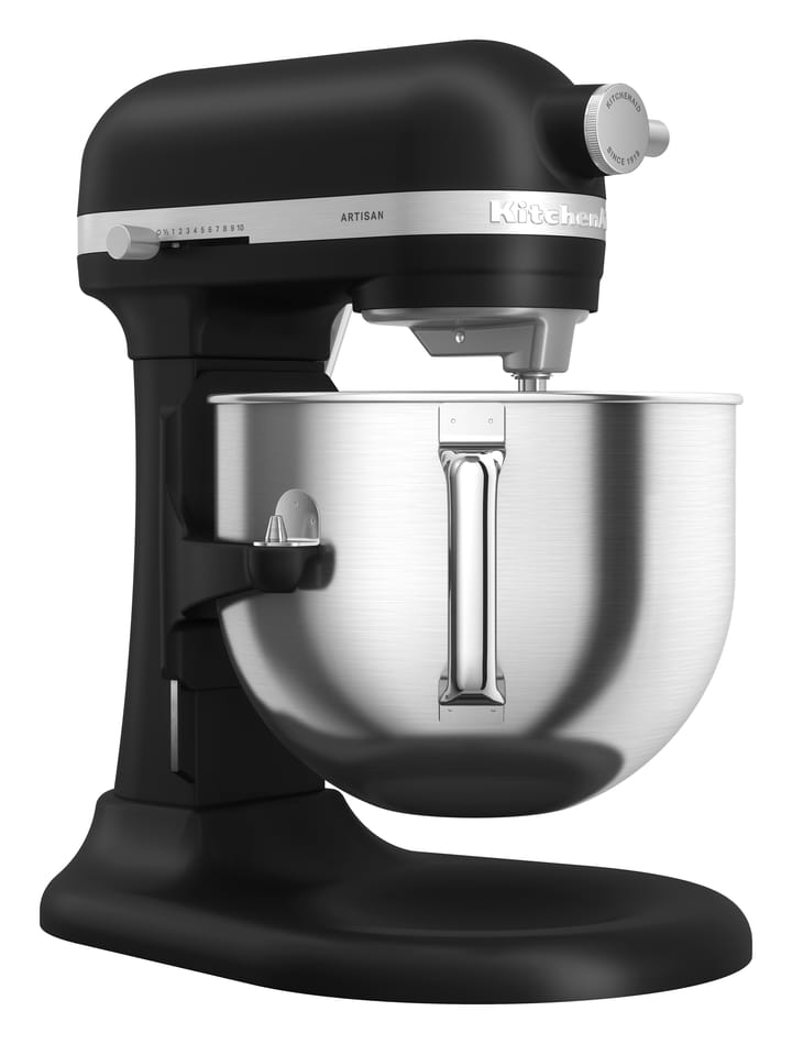 Artisan kjøkkenmaskin med løftearm 6,6 L, Black matte KitchenAid