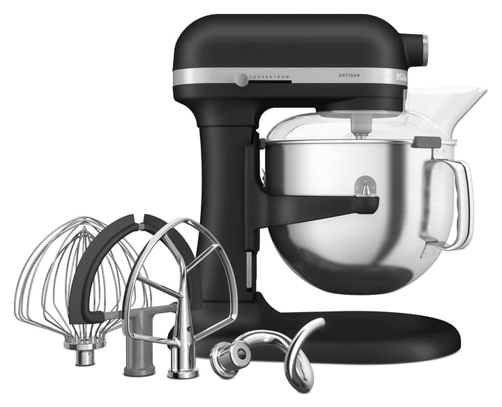 Artisan kjøkkenmaskin med løftearm 6,6 L, Cast iron black KitchenAid