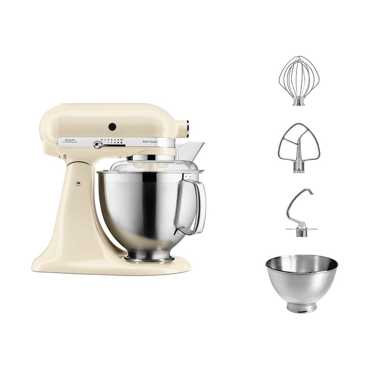 Artisan kjøkkenmaskin premium 4,8 L, Almond cream KitchenAid