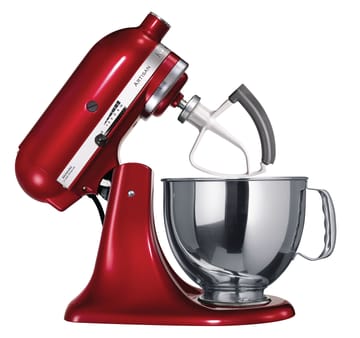 KitchenAid flatvisp med silikonkant mellom - White - KitchenAid