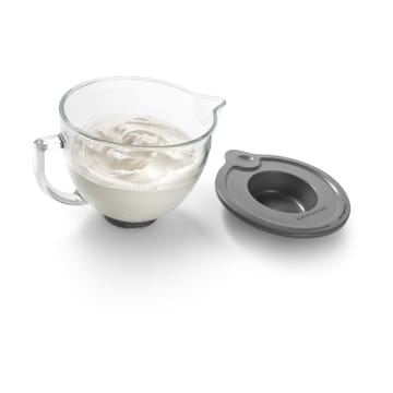 KitchenAid glassbolle med lokk 4,7 L - Klar - KitchenAid