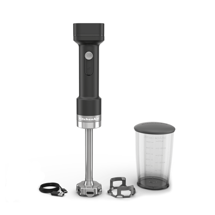 KitchenAid Go oppladbar stavmikser med batteri, Black matte KitchenAid