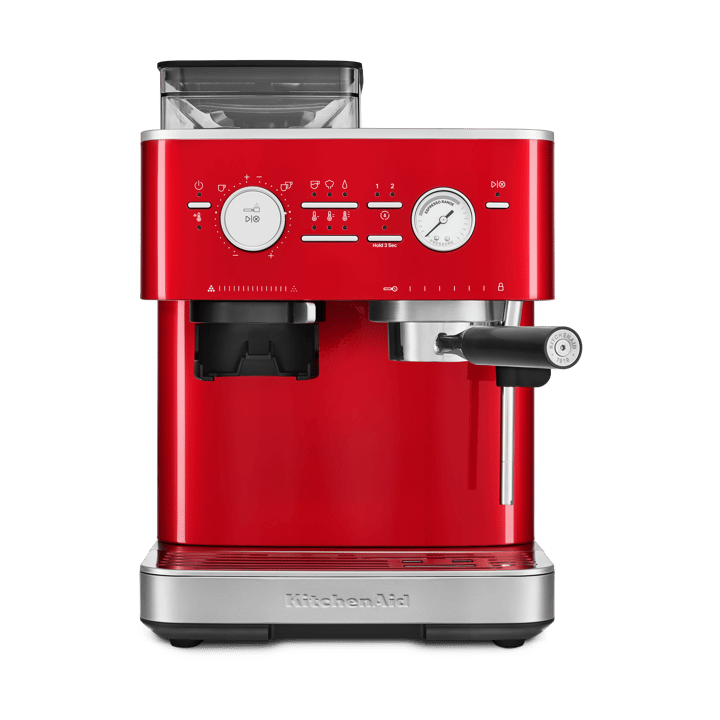 KitchenAid halvautomatisk espressomaskin med kvern - Candy apple - KitchenAid