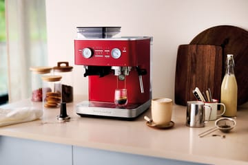 KitchenAid halvautomatisk espressomaskin med kvern - Candy apple - KitchenAid