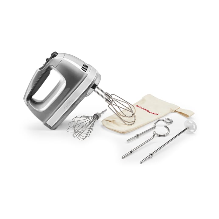 KitchenAid håndmikser med 9 hastigheter 85W, Contour silver KitchenAid