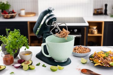 KitchenAid keramikkbolle med håndtak 4,7 L - Dew drop - KitchenAid