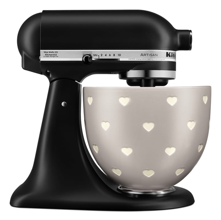 KitchenAid keramikkbolle uten håndtak 4,7 L, Layered hearts KitchenAid