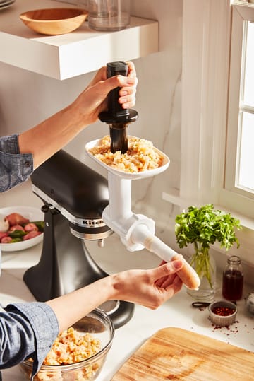 KitchenAid pølsetilbehør til kjøttkvern - White - KitchenAid