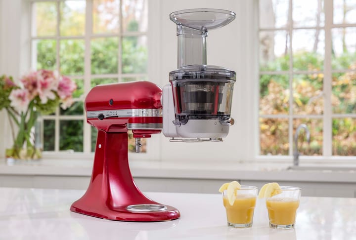 KitchenAid slowjuicer til kjøkkenmaskin, Silver KitchenAid