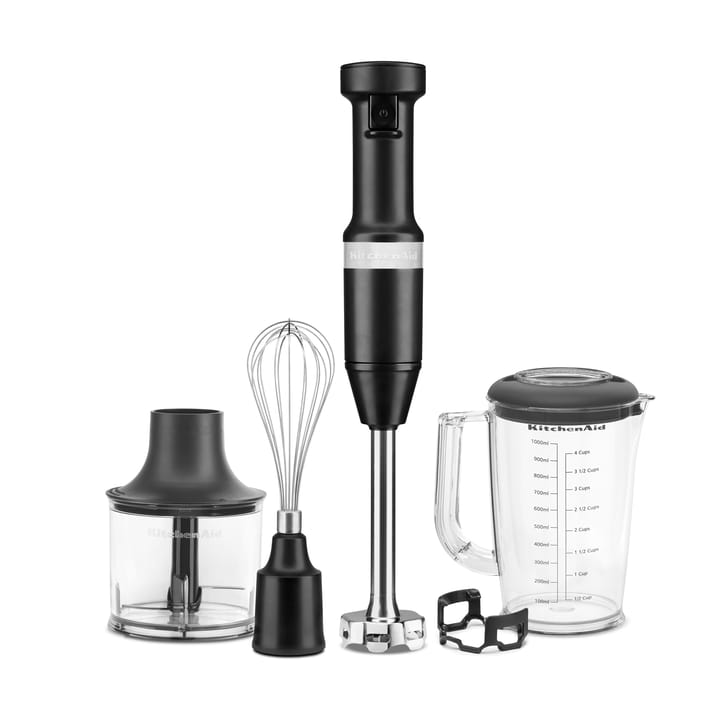 KitchenAid stavmikser sett, Black matte KitchenAid