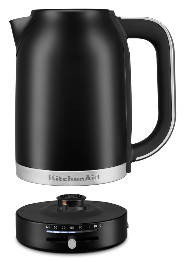 KitchenAid vannkoker med temperaturkontroll 1,7 L, Black matte KitchenAid