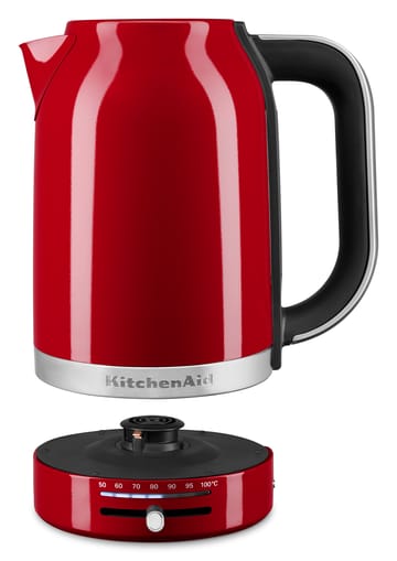 KitchenAid vannkoker med temperaturkontroll 1,7 L - Empire red - KitchenAid