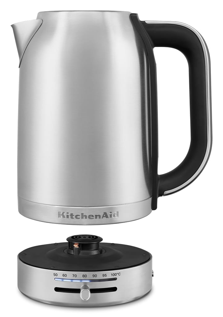 KitchenAid vannkoker med temperaturkontroll 1,7 L, Stainless steel KitchenAid