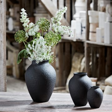 Knabstrup vase 12,5 cm - Svart - Knabstrup Keramik