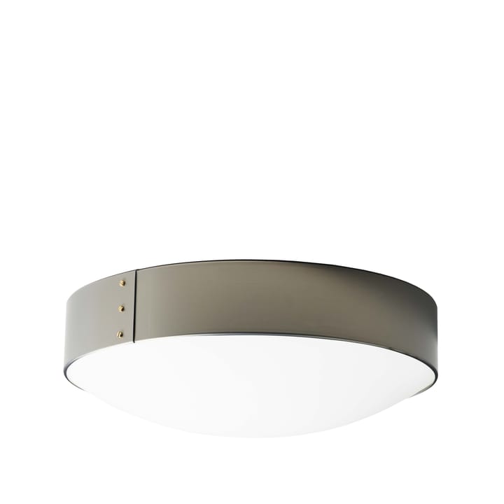 Svep plafond - ubehandlet jern, Ø45 cm, opal akryl - Konsthantverk