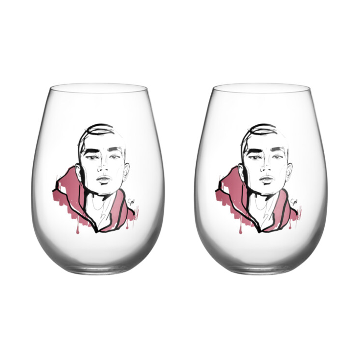 Kosta Boda All about you tumblerglass 57 cl 2-pk Close to him