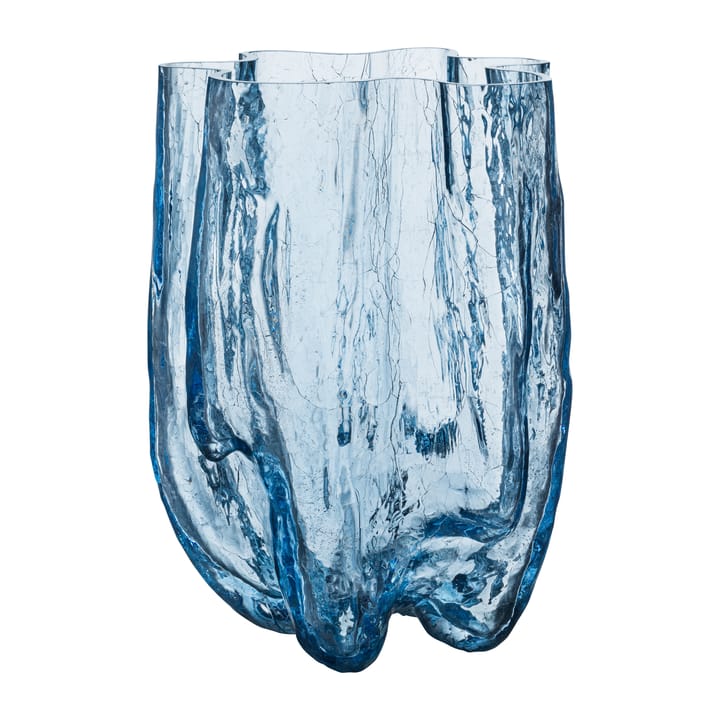 Crackle vase 370 mm - Sirkulært glass - Kosta Boda