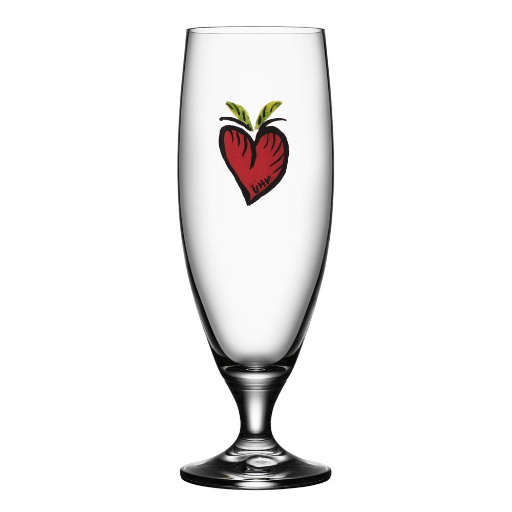 Kosta Boda Friendship glass 50 cl hearts