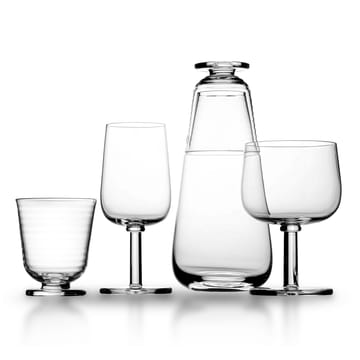 Viva glass på fot 20 cl 2-stk. - Klar - Kosta Boda