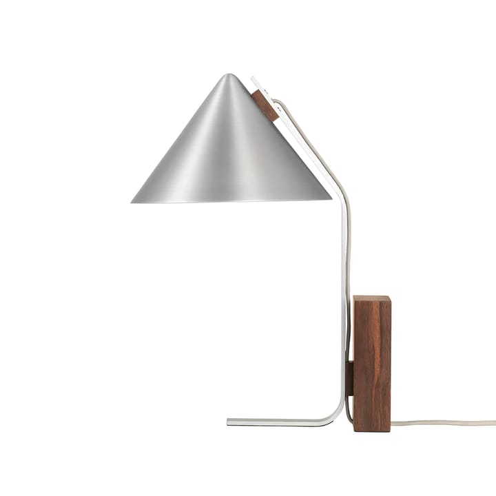 Cone bordlampe, Aluminium-valnøtt Kristina Dam Studio