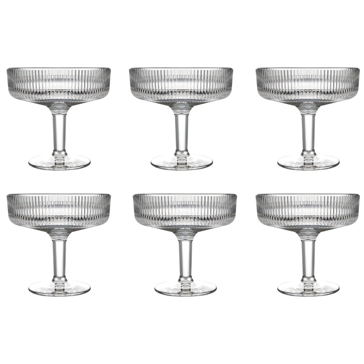 La Rochère Coupe Alice dessertskål 33 cl 6-pk Transparent