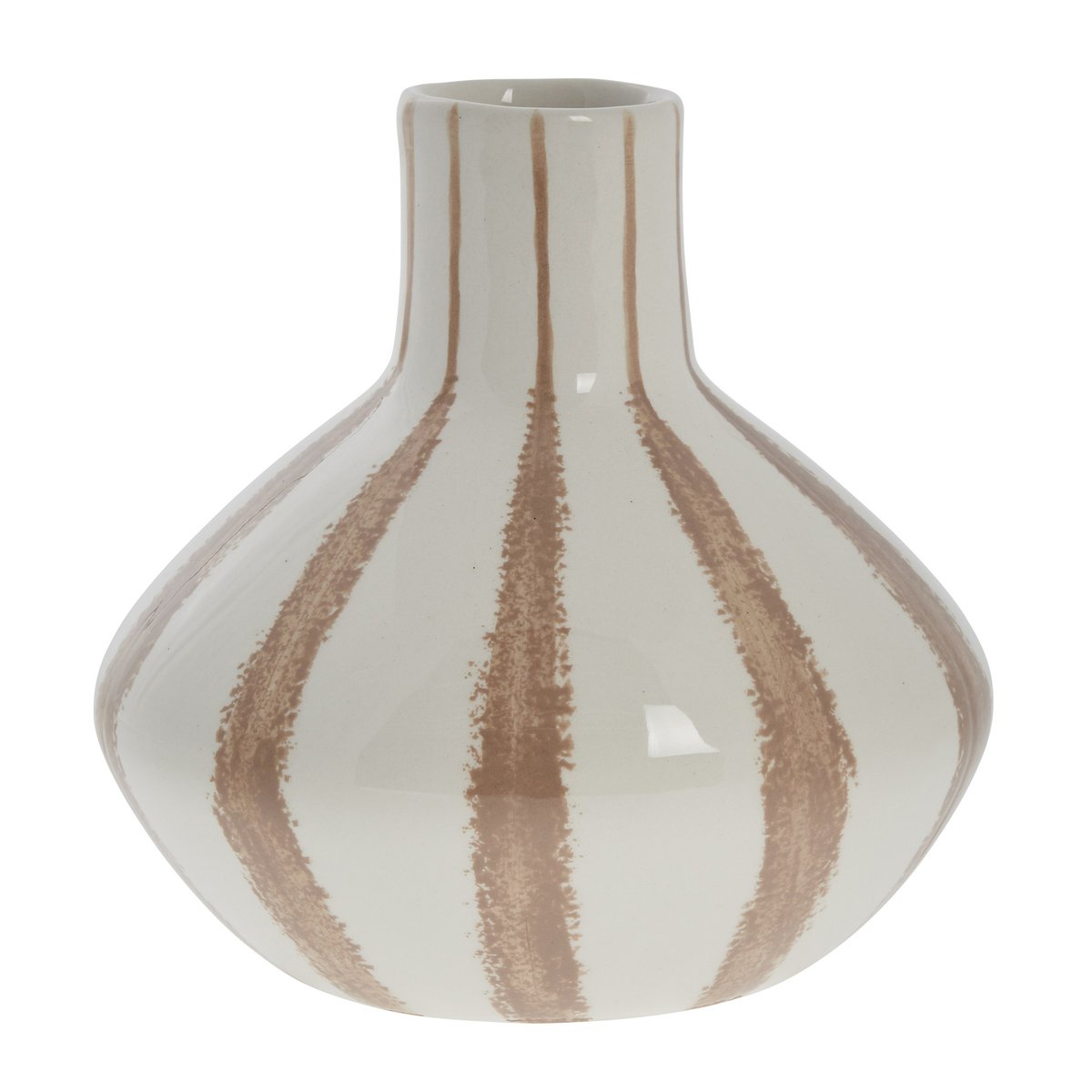 Lene Bjerre Anivia vase 17 cm Gyllenbrun