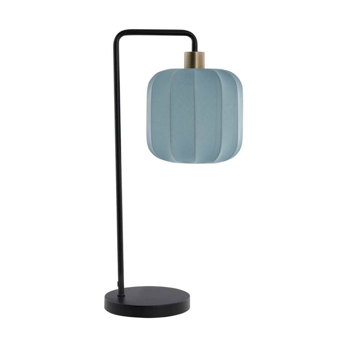 Lene Bjerre Sashie bordlampe H58 cm Blå-Svart-Lys Gull