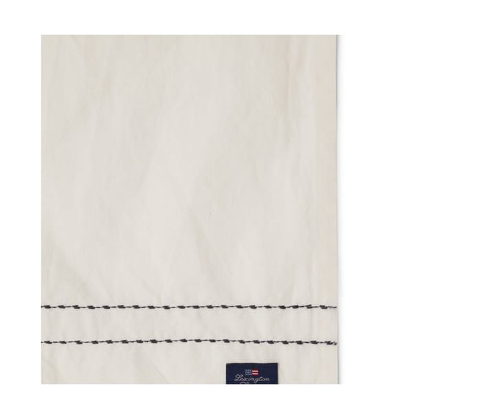 Cotton Linen stoffserviett stitches 50x50 cm, Off-white Lexington