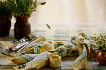 Easter Linen/Cotton bordduk 150x250 cm - Yellow-green - Lexington