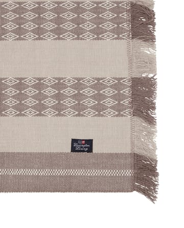 Jacquard Striped spisebrikke 40x50 cm - Beige - Lexington