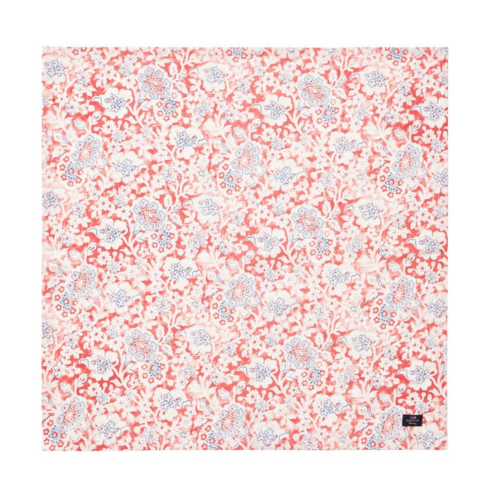 Printed Flowers Recycled Cotton stoffserviett 50x50 cm, Coral Lexington