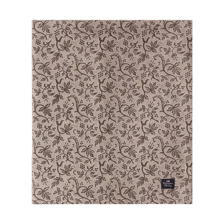 Printed Recycled Cotton duk 150x250 cm, Light beige Lexington