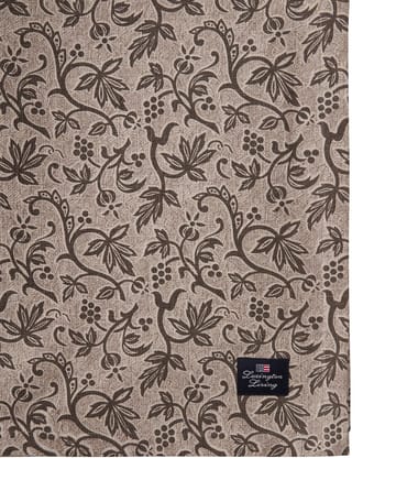 Printed Recycled Cotton duk 150x250 cm - Light beige - Lexington