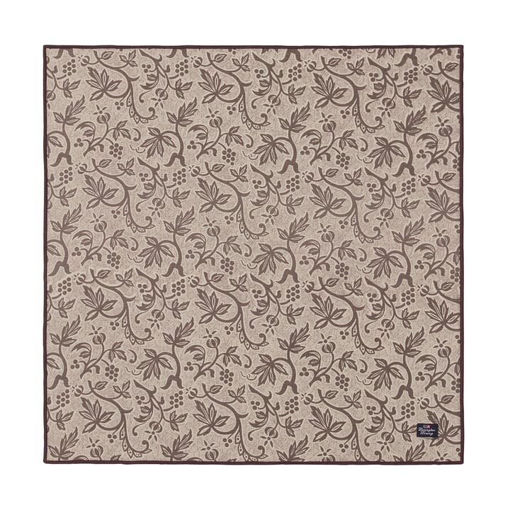 Printed Recycled Cotton stoffserviett 50x50, Light beige Lexington